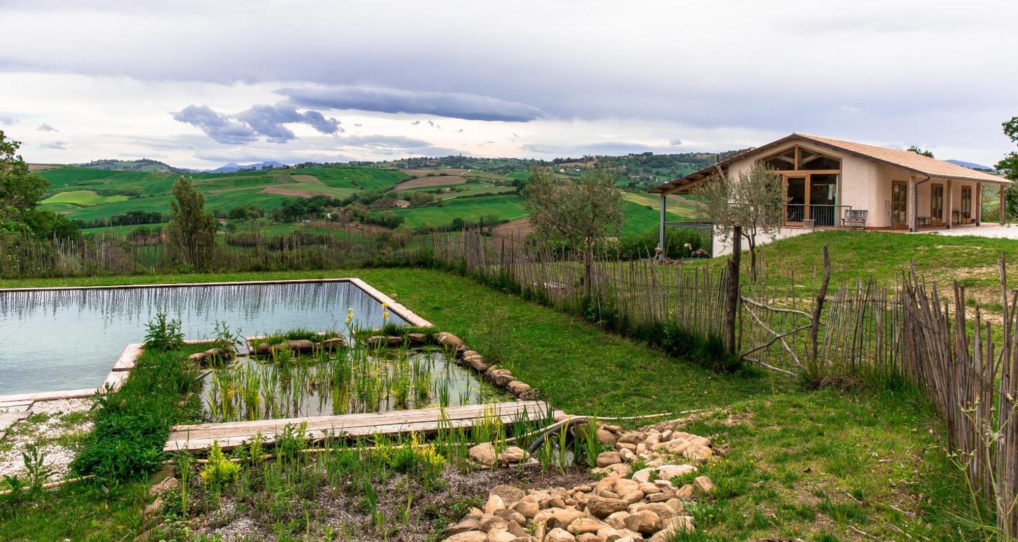 La Luna Nell'Orto-Casa Vacanza Ecologica E Agricoltura Biodinamica Barchi Exteriör bild